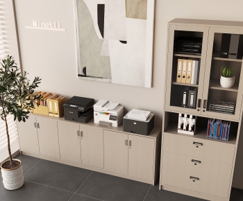 Modern Office Cabinet-ID:364604953