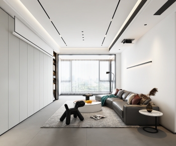 Modern A Living Room-ID:560740955