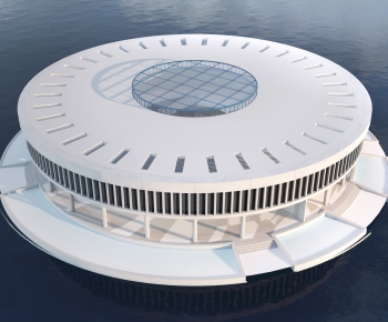 Modern Architecture Of Artistic Style-ID:894398934