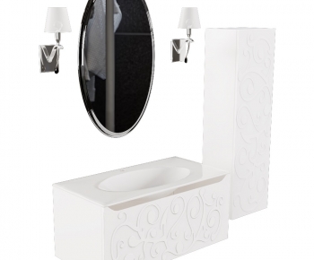 Modern Bathroom Cabinet-ID:353899094