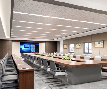 New Chinese Style Meeting Room-ID:550406939