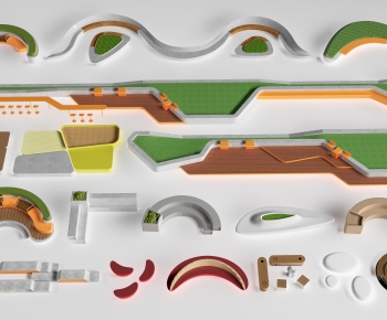 Modern Communal Chair-ID:145723107