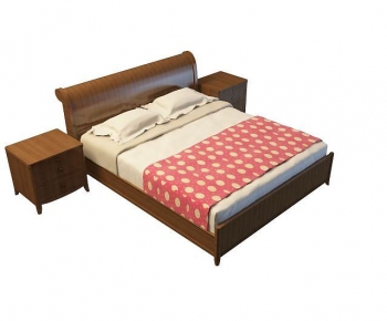 Modern Double Bed-ID:310683977