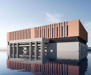 Modern Architecture Of Artistic Style-ID:803303005