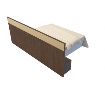 Modern Double Bed-ID:455117947