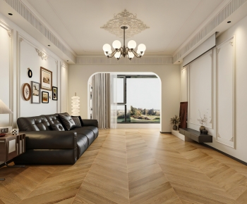 French Style A Living Room-ID:339698083