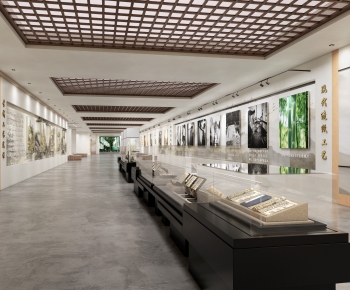 新中式文化展厅-ID:346383097