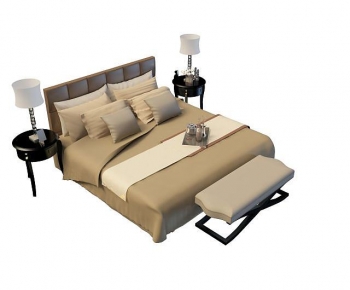 Modern Double Bed-ID:479605913