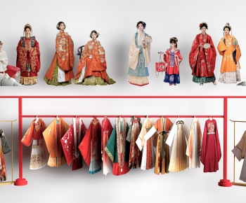 新中式汉服唐装组合-ID:381740094