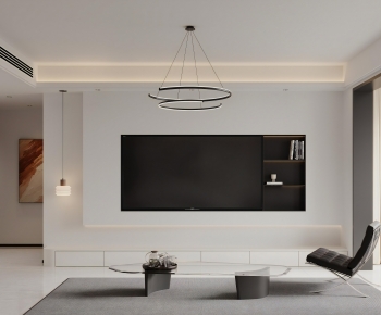 Modern A Living Room-ID:666024922
