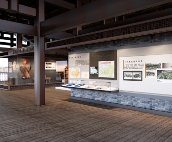 新中式乡村农耕展厅展馆-ID:777168042
