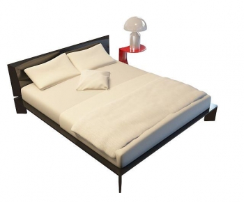Modern Double Bed-ID:595927955