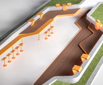 Modern Communal Chair-ID:372787959