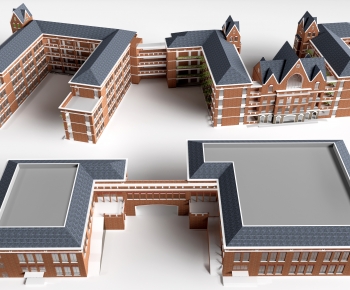 Modern School Building-ID:398211002