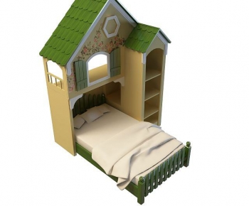 Modern Child's Bed-ID:105658053