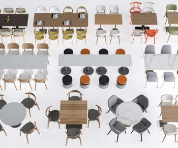 Modern Dining Table And Chairs-ID:492006063