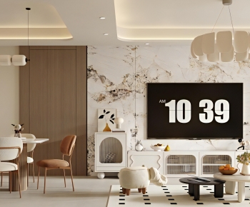 French Style A Living Room-ID:547205922