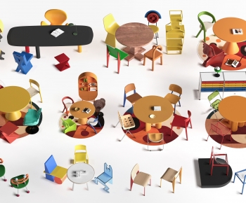 Modern Leisure Table And Chair-ID:491877085