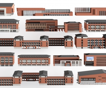 Modern School Building-ID:440639976