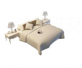 Modern Double Bed-ID:346363073