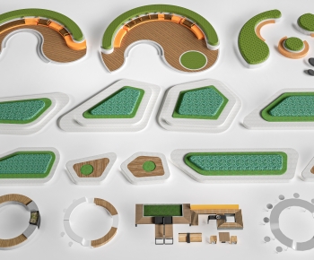 Modern Communal Chair-ID:373219978