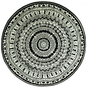 ModernRound Rug