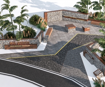 Modern Landscape Wall-ID:617394929