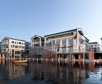 New Chinese Style Commercial Street-ID:184330978