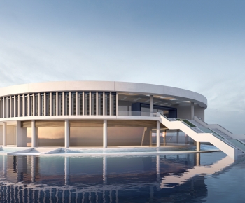 Modern Architecture Of Artistic Style-ID:312860014