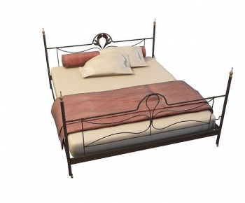 Modern Double Bed-ID:553919087