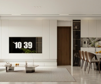 Modern A Living Room-ID:414552931