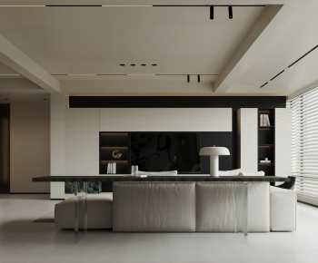 Modern A Living Room-ID:789036045