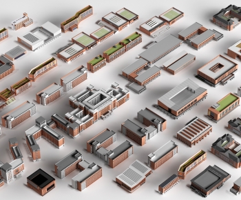 Modern School Building-ID:586913117