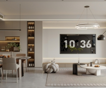 Modern A Living Room-ID:809333092