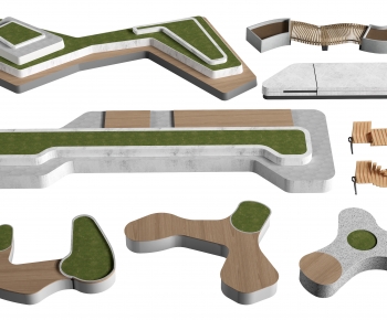 Modern Communal Chair-ID:646070002