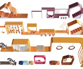 Modern Communal Chair-ID:399327044