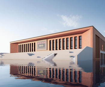 Modern Architecture Of Artistic Style-ID:467508084