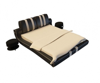 Modern Double Bed-ID:336143022