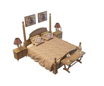 Modern Double Bed-ID:442296981