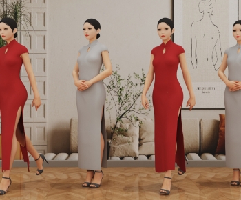 New Chinese Style Woman-ID:969208967