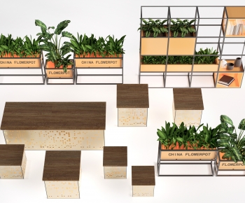 Modern Flower Bed, Flower Bowl, Flower Box-ID:424545058