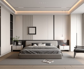 Modern Bedroom-ID:649894007