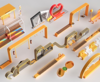 Modern Communal Chair-ID:345925097