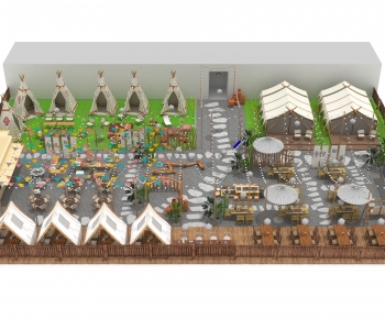 New Chinese Style Catering Space-ID:473551031