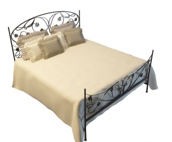 Modern Double Bed-ID:474766973