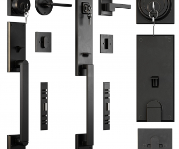 Modern Door Handle-ID:946543934