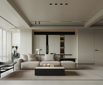 Modern A Living Room-ID:678374051