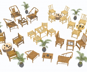 New Chinese Style Lounge Chair-ID:442509751