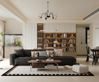 Modern A Living Room-ID:329648027