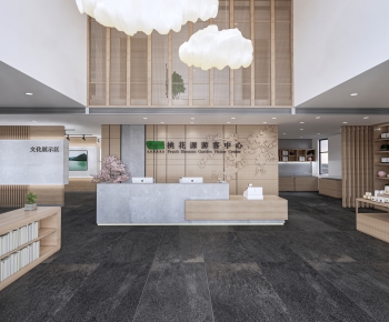 Modern Exhibition Hall-ID:684168109